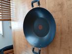 Wok pan, Huis en Inrichting, Keuken | Potten en Pannen, Overige materialen, Inductieplaat, Ophalen of Verzenden, Zo goed als nieuw