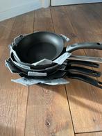 BK tefal wokpan hapjespan koekenpan, Huis en Inrichting, Keuken | Potten en Pannen, Ophalen, Gebruikt, Wok, Inductieplaat