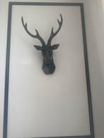 Hert muur decoratie 2 stuks, Ophalen of Verzenden, Zo goed als nieuw