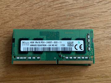 SK Hynix 4 GB DDR4 ram geheugen  sodimm beschikbaar voor biedingen