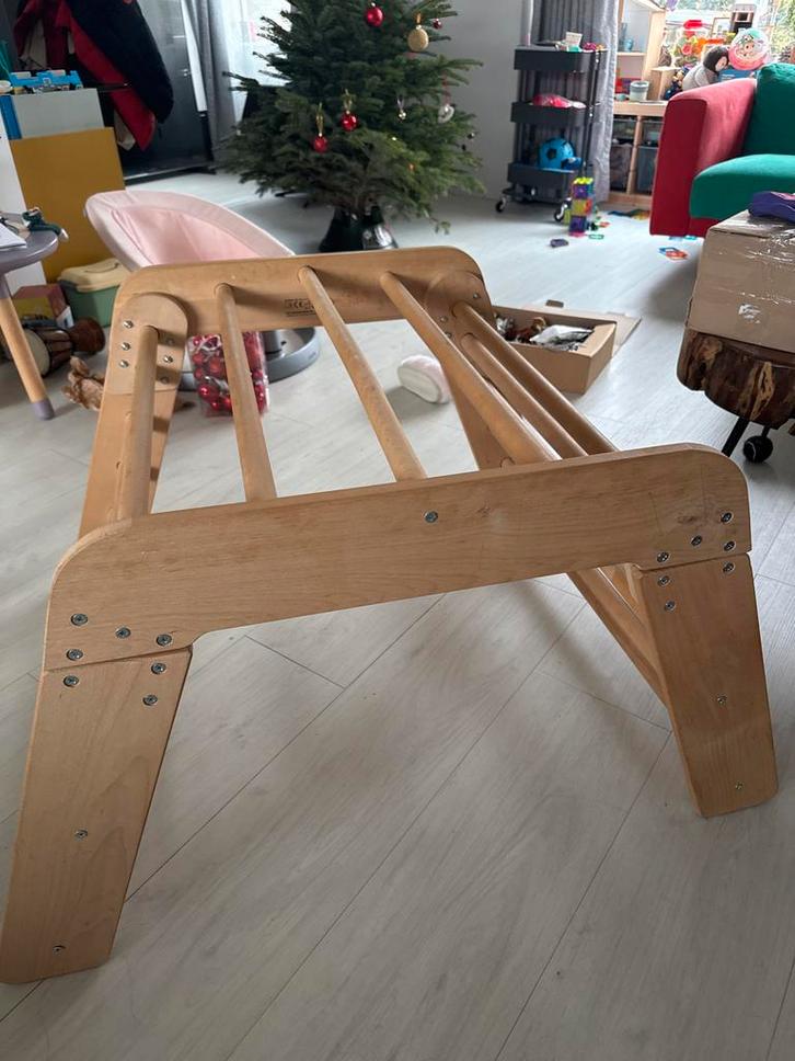 Playtive Houten Klimrek / Pikler Driehoek, Kinderen en Baby's, Speelgoed | Houten speelgoed, Zo goed als nieuw, Ophalen of Verzenden