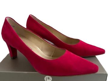 NIEUW PETER KAISER Manolo pumps roze suede leer 7 1/2-41 beschikbaar voor biedingen