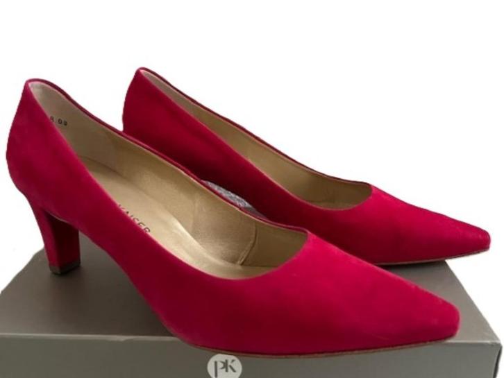 NIEUW PETER KAISER Manolo pumps roze suede leer 7 1/2-41, Kleding | Dames, Schoenen, Nieuw, Pumps, Roze, Verzenden