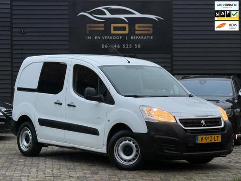 Peugeot Partner 1.6 BlueHDi Pro|Airco|Trekhaak|Cruise, Auto's, Bestelauto's, Bedrijf, Te koop, ABS, Airbags, Airconditioning, Alarm