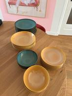 Ikea servies geel en blauw, Ophalen, Overige stijlen, Bord(en)