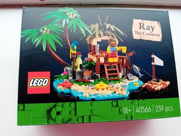 Nieuw Lego 40566 Ray the Castaway beschikbaar voor biedingen