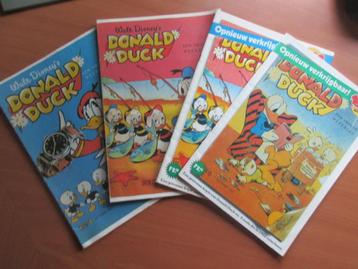 Donald Duck 1952 nrs. 1,2,2en 4-heruitgaves van 1952