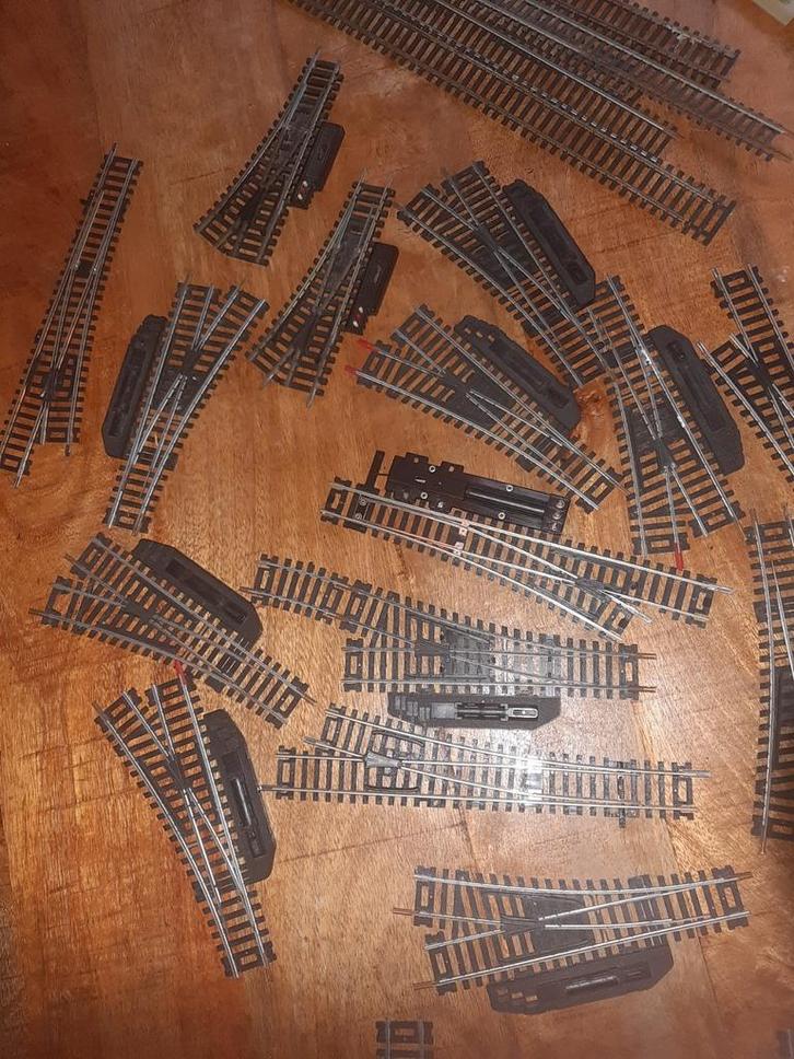 Partij Lima Rails - Gebruikt, Hobby en Vrije tijd, Modeltreinen | H0, Gebruikt, Rails, Gelijkstroom, Lima, Ophalen of Verzenden