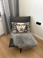 Goossens fauteuil (nieuwstaat)!, Huis en Inrichting, Ophalen, Minder dan 75 cm, Leer, Zo goed als nieuw