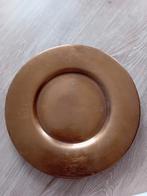 Bronzen decoratieve schaal, Overige materialen, Gebruikt, Schaal, Rond