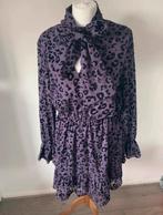 Loavies paars jurkje met panterprint - Nieuw!, Maat 38/40 (M), Paars, Nieuw, Ophalen of Verzenden