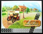 Benin - auto - Blokje met oldtimer Piccolo 1904 - 1000F 1998, Postzegels en Munten, Auto's, Ophalen