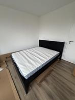 Bedframe met matras, zwartbruin/Vesteröy stevig, 160x200 cm, Huis en Inrichting, Slaapkamer | Matrassen en Bedbodems, Ophalen