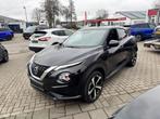 Nissan Juke 1.0 DIG-T Tekna BOSE UITVOERING FULL OPTIONS, Auto's, Voorwielaandrijving, Leder en Stof, Zwart, Origineel Nederlands