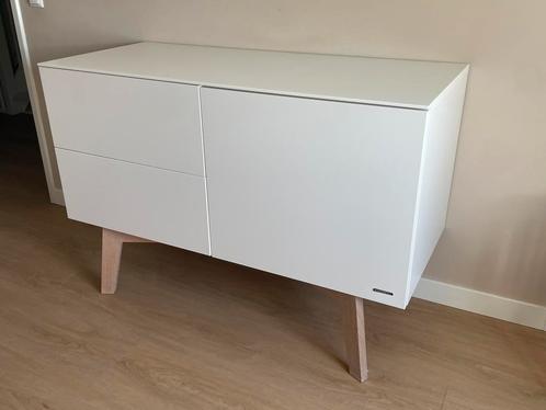 Commode Kidsmill Sixties wit mat eiken, Kinderen en Baby's, Kinderkamer | Commodes en Kasten, Gebruikt, Commode, 90 tot 105 cm
