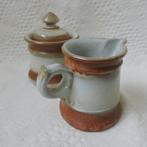 Gerz keramiek retro suikerpotje melkkannetje vintage, Antiek en Kunst, Antiek | Keramiek en Aardewerk, Ophalen of Verzenden