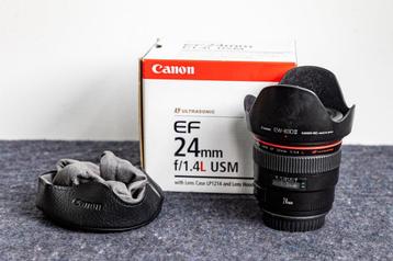 Canon EF 24mm f/1.4 L USM beschikbaar voor biedingen