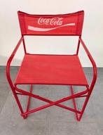 Vintage Coca Cola Regisseursstoel / klapstoel, Ophalen, Gebruikt, Vintage, Metaal