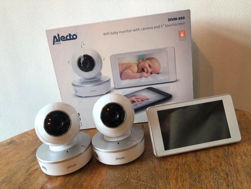 Alecto DIVM 850 babyfoon met 2 camera’s, Kinderen en Baby's, Babyfoons, Zo goed als nieuw, Camera, Ophalen of Verzenden