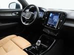 Volvo XC40 1.5 T4 Recharge Inscription | 360 | H&K | LEDER, Auto's, Volvo, Euro 6, Blauw, Overige brandstoffen, Leder