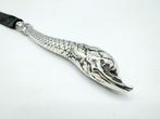 Antiek mes met zilveren mesheft, Frankrijk, 19e eeuws, Antiek en Kunst, Verzenden, Zilver