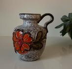 West Germany bloem kruik vaas, Huis en Inrichting, Woonaccessoires | Vazen, Overige kleuren, Ophalen of Verzenden, Minder dan 50 cm