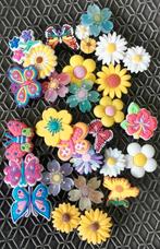 5: Vlinders & Bloemen Schoenbedels Charms voor de Crocs, Verzamelen, Speldjes, Pins en Buttons, Ophalen of Verzenden, Nieuw