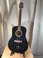 Richwood RD08 Dreadnought, zwart Western Gitaar Nieuw!