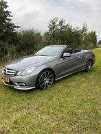 Mercedes-Benz E-Klasse 3.5 E350 CGI Cabriolet AUT 2010 Grijs, Auto's, Automaat, Achterwielaandrijving, 1800 kg, Zwart