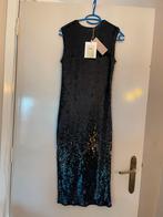 Josh V Pailletten Jurk - Nieuw! Maat xs, Verzenden, Zwart, Nieuw, Maat 34 (XS) of kleiner