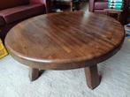 te koop : Zware Salontafel, Ophalen, Gebruikt, Rond, Eikenhout