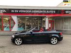 BMW 1-serie Cabrio 120i Cabriolet - NAP - Rood Leder - Inr M, 4 cilinders, Cabriolet, 4 stoelen, Zwart