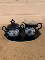 Roomstel kobalt porseleinen, Antiek en Kunst, Antiek | Servies los, Ophalen of Verzenden