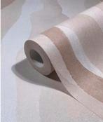 Leyla Novamur behang, art. 81636 - 2 rollen + resten, Ophalen of Verzenden, Minder dan 10 m², Wit