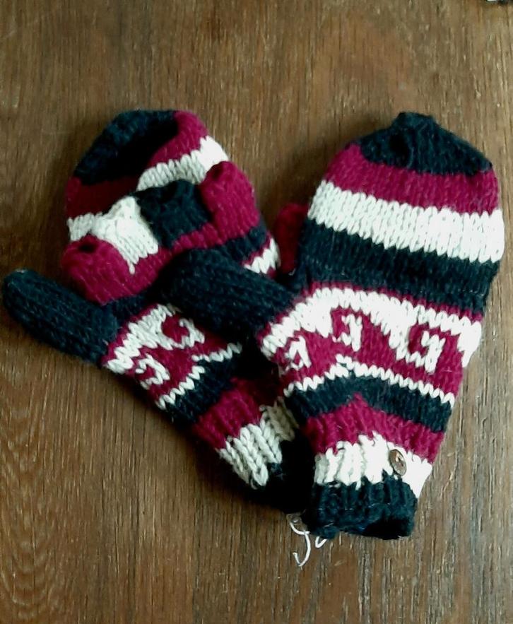 Vinger wanten van wol met zachte binnenvoering nieuw, Kleding | Dames, Mutsen, Sjaals en Handschoenen, Nieuw, Handschoenen, Maat 38/40 (M)