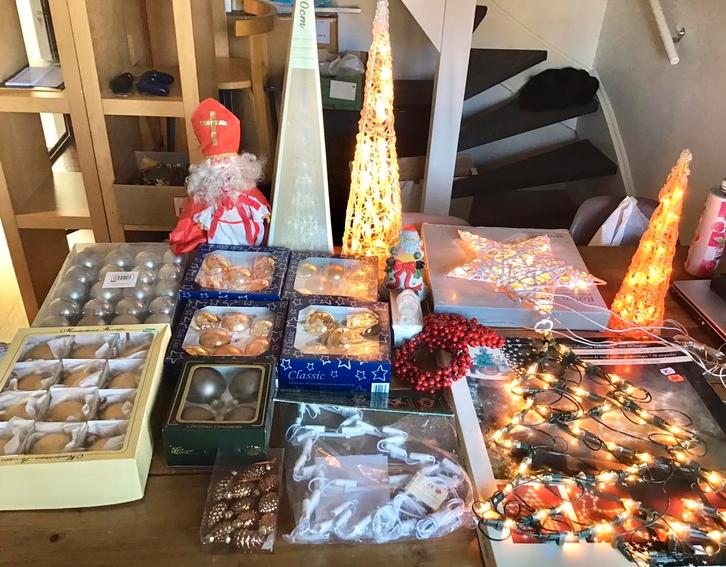 GROTE PARTIJ KERSTSPULLEN, Diversen, Kerst, Gebruikt, Ophalen of Verzenden