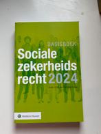 Basisboek Sociale zekerheidsrecht 2024, Boeken, Ophalen of Verzenden, Gamma, Zo goed als nieuw, HBO