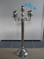 metalen 5 arms kandelaar H77cm, Huis en Inrichting, Woonaccessoires | Kandelaars en Kaarsen, Ophalen, Gebruikt, Kandelaar, Metaal