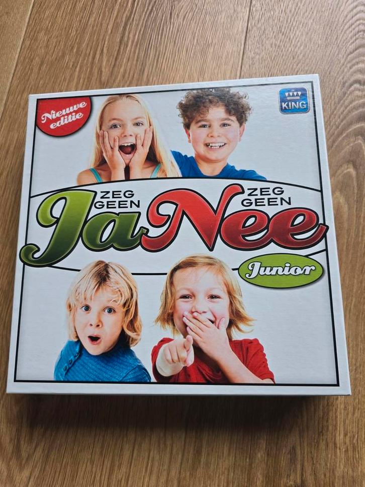 Zeg geen ja , zeg geen nee junior spel, Hobby en Vrije tijd, Gezelschapsspellen | Kaartspellen, Zo goed als nieuw, Vijf spelers of meer