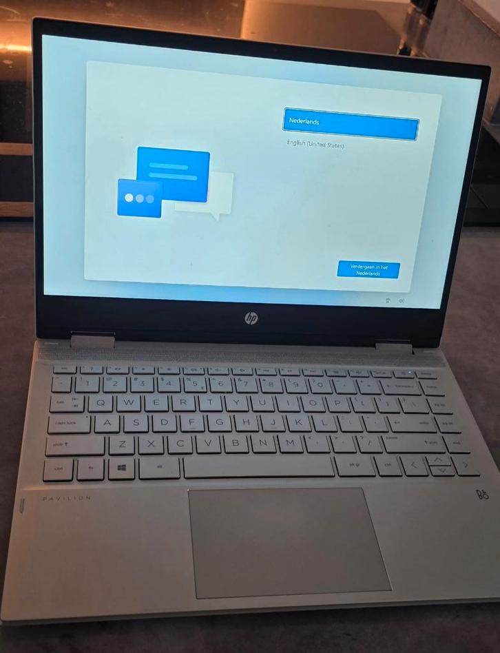 HP Pavilion x360 14-dw0955nd, Computers en Software, Windows Laptops, Zo goed als nieuw, 14 inch, HDD, SSD, 3 tot 4 Ghz, 8 GB
