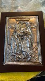 Ikoon Petrus en Paulus, zilver 1e gehalte, Antiek en Kunst, Ophalen of Verzenden
