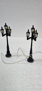 Lemax luville lantaarnpalen 2 kerstdorp kerst, Diversen, Kerst, Ophalen of Verzenden