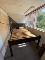 Mooi massief houten bed - Twijfelaar, Huis en Inrichting, Ophalen, Gebruikt, 190 cm of minder, Twijfelaar