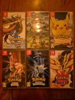 6 Pokémon Switch Games - Nederlands!, Spelcomputers en Games, Games | Nintendo Switch, Online, 1 speler, Ophalen of Verzenden
