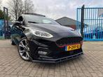 Ford FIESTA 1.0 EcoBoost ST-Line Clima Elek Pakket Navi Pano, Voorwielaandrijving, Leder en Stof, Zwart, Bedrijf
