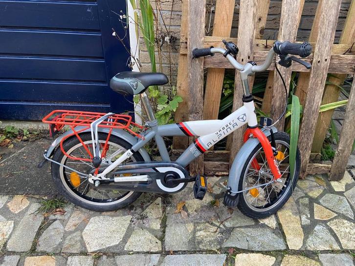 Alpina kinderfiets16 inch, Fietsen en Brommers, Fietsen | Kinderfietsjes, Gebruikt, 16 tot 20 inch, Ophalen