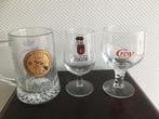 bierglazen speciaal Bavaria 44,  Skol Helmond,  Croy   Kwak, Verzenden, Zo goed als nieuw, Glas of Glazen, Overige merken