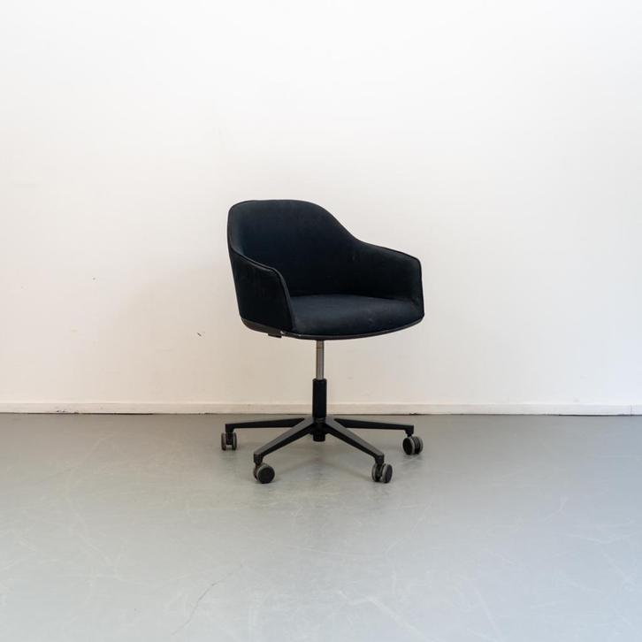 1 Vitra Softshell bureaustoel Zwart Nieuw, Huis en Inrichting, Bureaustoelen, Nieuw, Bureaustoel, Zwart, Ophalen of Verzenden