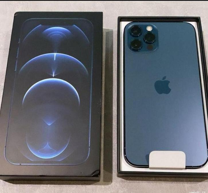 Iphone 12 Pro Max 256GB Blauw, Telecommunicatie, Mobiele telefoons | Apple iPhone, Zo goed als nieuw, 256 GB, iPhone 12, Blauw
