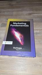 Marketing Fundamentals 9789001298722 Verhage, Bronis 4edruk, Ophalen of Verzenden, Nieuw, HBO, Bronis Verhage